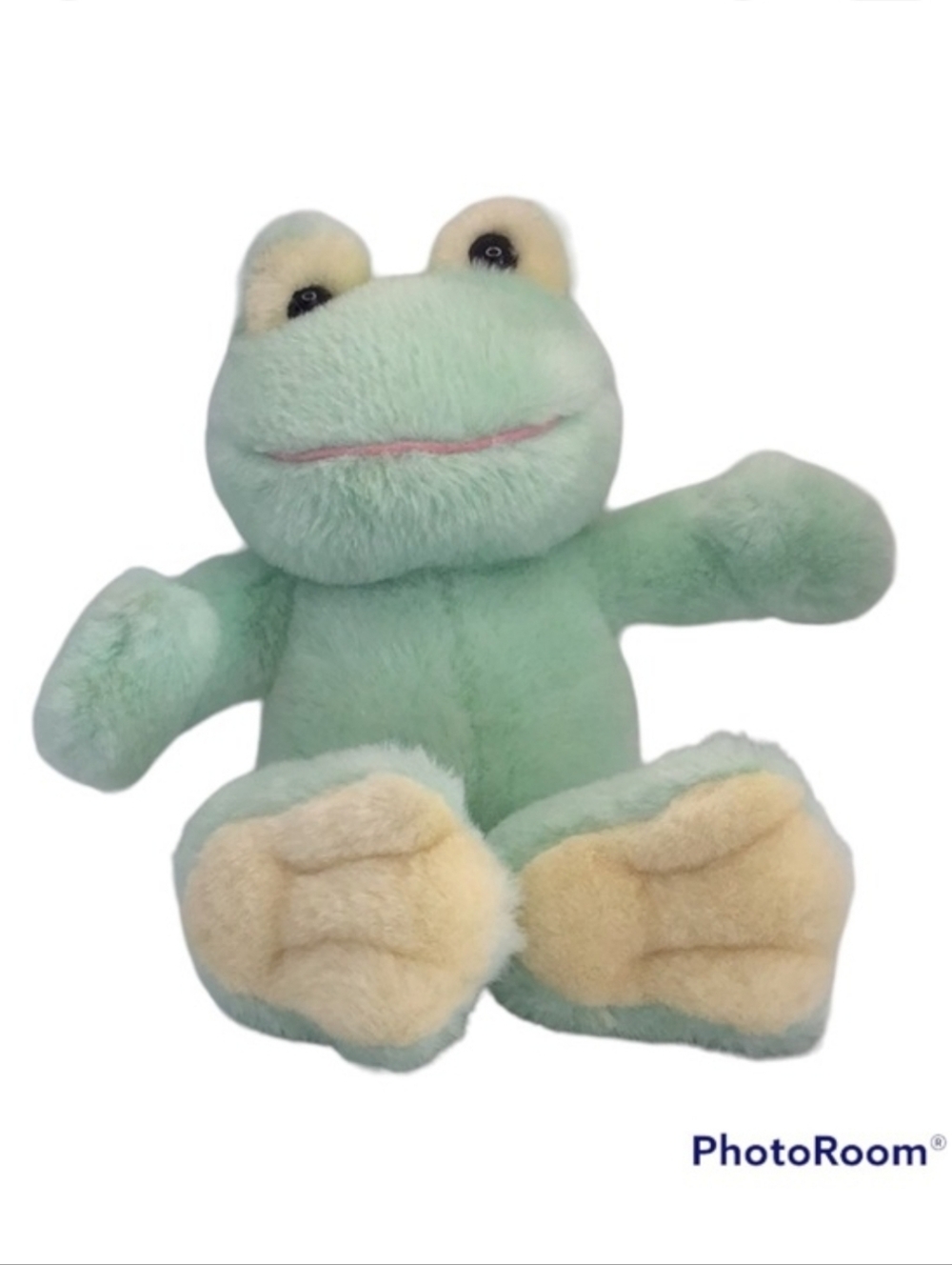 💚 FREE with any purchase ⭐️ BABY GUND Green Stuffed Frog with built in rattle